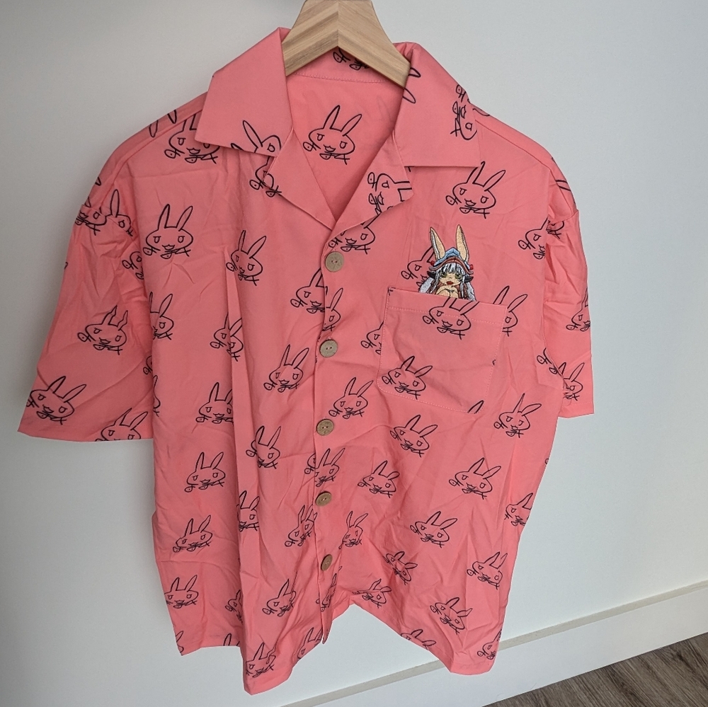 Made in Abyss Embroidered Button Up